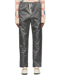 Gucci Grey Off The Grid Gg Lounge Pants