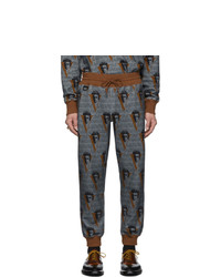 Undercover Grey Valentino Edition Printed Lounge Pants