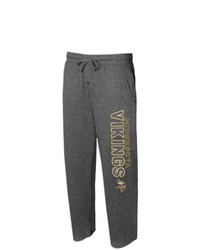 CONCEPTS SPORT Heather Charcoal Minnesota Vikings Quest Knit Lounge Pants At Nordstrom