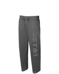 CONCEPTS SPORT Heather Charcoal New York Jets Quest Knit Lounge Pants At Nordstrom