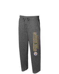 CONCEPTS SPORT Heather Charcoal Pittsburgh Ers Quest Knit Lounge Pants At Nordstrom