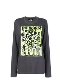 Charcoal Print Sweatshirt