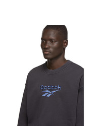 Reebok Classics Black Premium Vector Sweatshirt