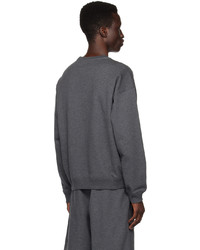 Versace Gray Crewneck Sweatshirt