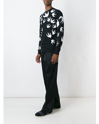 McQ Alexander McQueen Swallow Print Sweatshirt