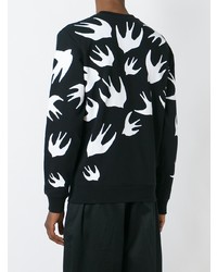 McQ Alexander McQueen Swallow Print Sweatshirt