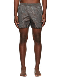 True Tribe Grey Brown Camouflage Wild Steve Swim Shorts