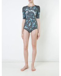 The Upside Camouflage Print Swimsuit
