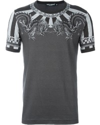 Dolce & Gabbana Chinese Dragon Print T Shirt