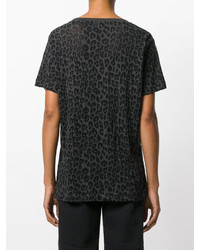 Diesel Leopard Print T Shirt