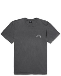Stussy Stssy Paradise Lost Printed Cotton Jersey T Shirt
