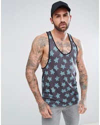 ASOS DESIGN Asos Relaxed Vest With All Over Print