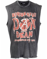 DSQUARED2 Graphic Print Tank Top