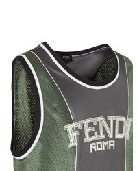 Fendi Logo Print Vest Top