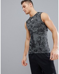 FIRST Seamless Training Vest In Black Print