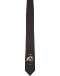 Givenchy Black Monkey Brothers Tie