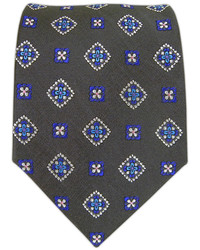 The Tie Bar Excalibur Medallion Charcoal