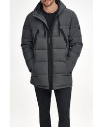 Marc New York Holden Water Resistant Down Feather Fill Quilted Coat