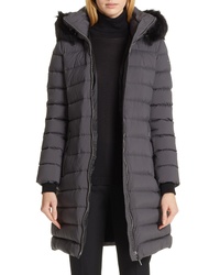 Burberry Limehouse Quilted Down Puffer Coat With Removable Genuine