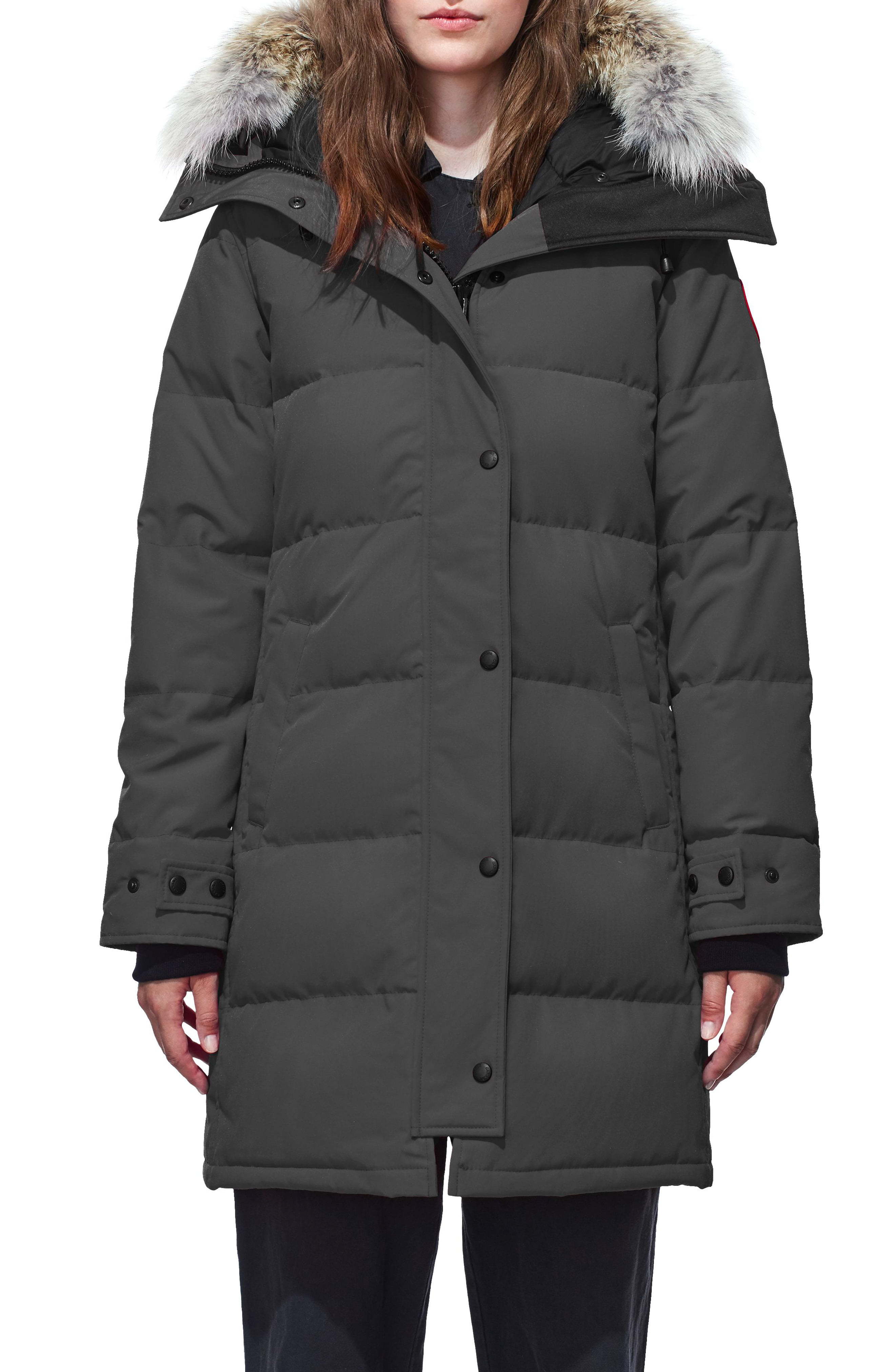 Canada Goose Shelburne Fusion Fit Genuine Coyote Down Parka, $1,150 ...