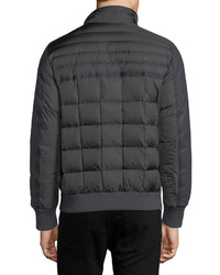 Moncler Aramis Wool Paneled Nylon Puffer Jacket