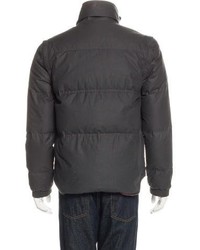 Marc Jacobs Convertible Plaid Puffer Jacket