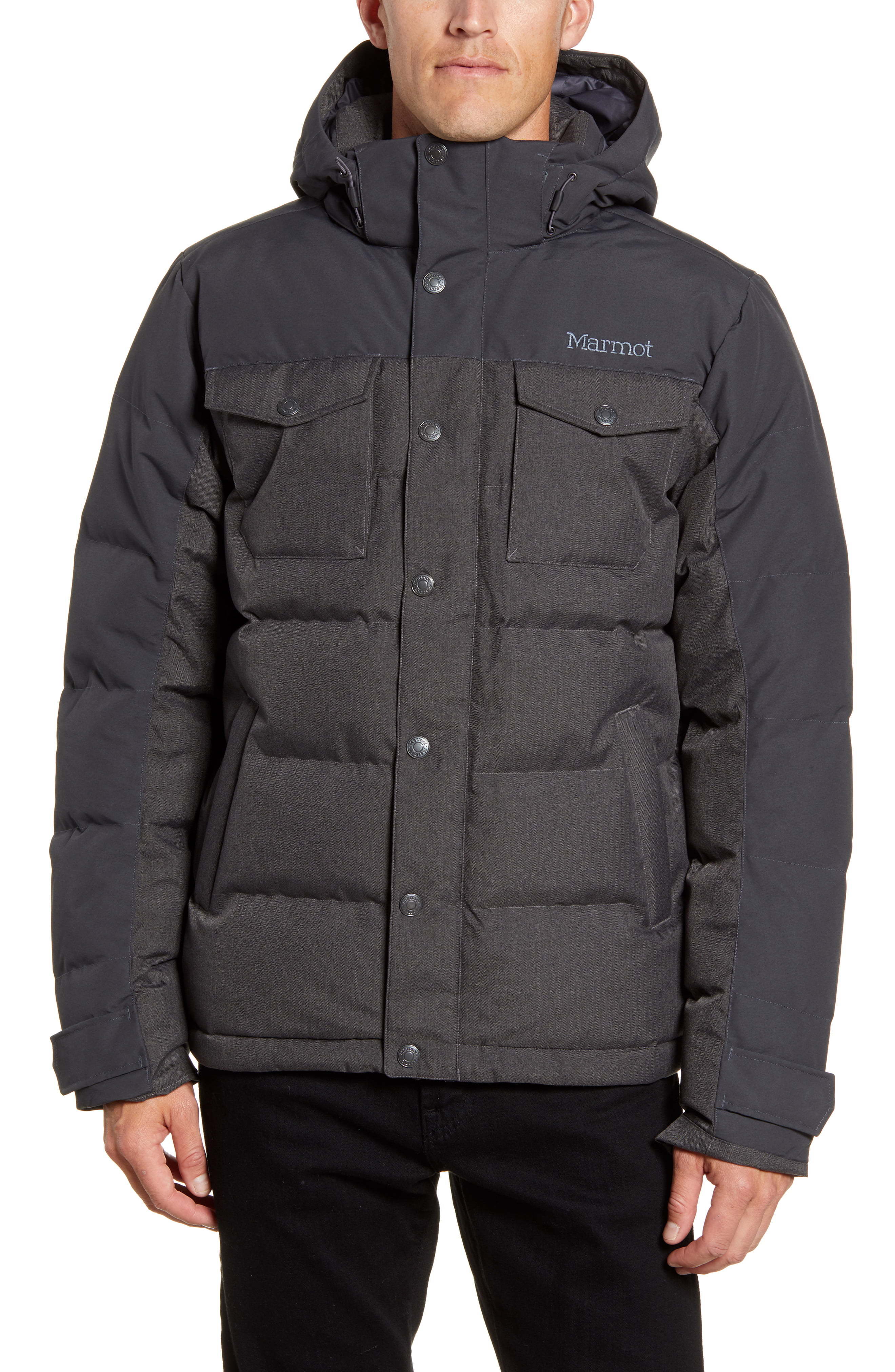 Marmot Fordham Hooded Down Jacket, $223 | Nordstrom | Lookastic