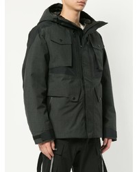White Mountaineering Front Zipped Hooded Jacket