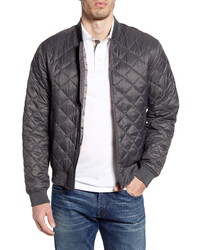 Barbour Gabble Quilted Nylon Bomber Jacket