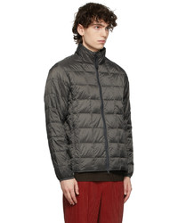 TAION Grey High Neck Down Jacket