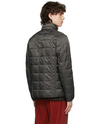 TAION Grey High Neck Down Jacket
