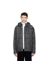 Band Of Outsiders Grey Verbier Padded Jacket