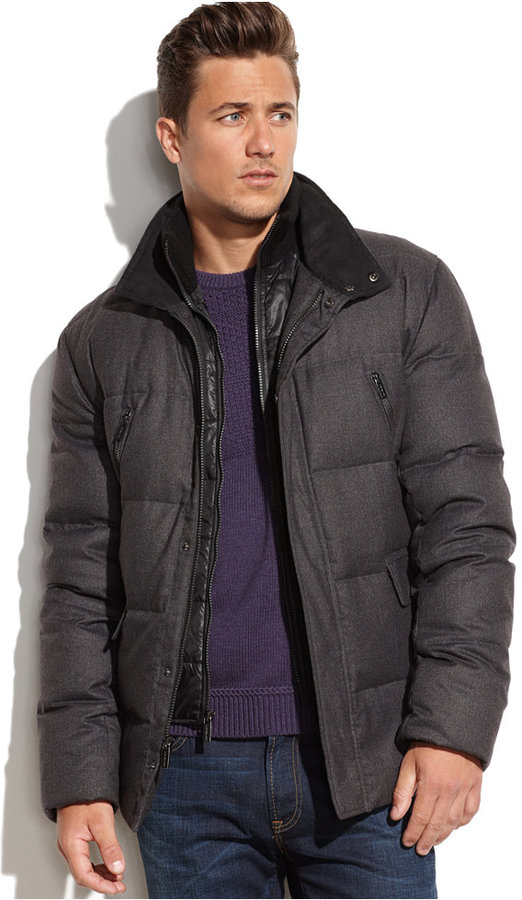 michael kors quilted packable down jacket