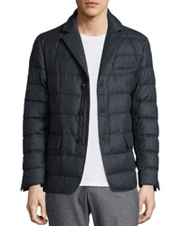 Moncler Rodin Quilted Button Down Jacket