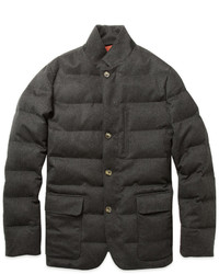 Loro Piana Storm System Virgin Wool And Cashmere Blend Down Jacket