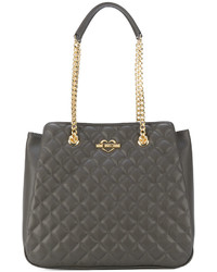 Love Moschino Double Chain Quilted Shoulder Bag