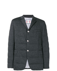 Charcoal Quilted Blazer