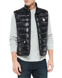 Moncler Qui Quilted Puffer Vest