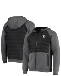 Columbia Black Sacrato Kings Northern Comfort Ii Full Zip Raglan Hooded Jacket