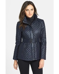 GUESS Belted Quilted Jacket