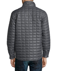 The North Face Reyes Thermoball Quilted Shirt Jacket Dark Gray