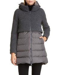 Herno Highlow Knit Quilted Down Puffer Jacket