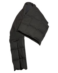 Charcoal Quilted Scarf