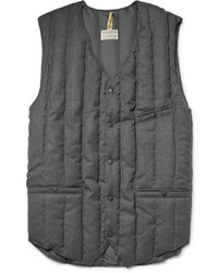 Rocky Mountain Featherbed Six Month Quilted Wool Twill Down Gilet