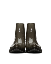 Calvin Klein 205W39nyc Grey Edition Carol Rain Boots