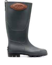 Tod's Logo Patch Rain Boots