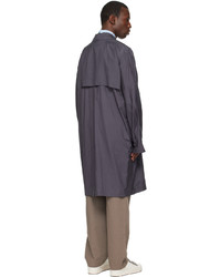 Dunhill Gray Spread Collar Coat