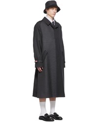Thom Browne Gray Wool Coat