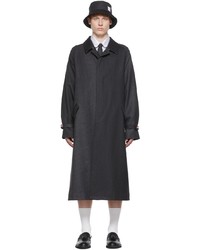 Thom Browne Gray Wool Coat