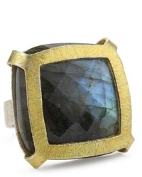 Zariin The Silent Mystery Two Toned Labradorite Ring